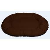 CAZO Oval Bed brown - овално кучешко легло от непромокаема материя 